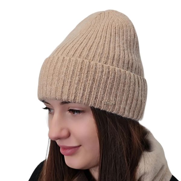 Комплект жіночий зимовий ангора з вовною на флісі (шапка+шарф+рукавички) ODYSSEY 56-58 см різнокольоровий 12793 - 8131 - 4075 хелли фото