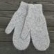 Комплект жіночий зимовий (шарф+рукавиці) M&JJ One size Сірий + чорний 8064 - 4098 8064 - 4098 фото 2