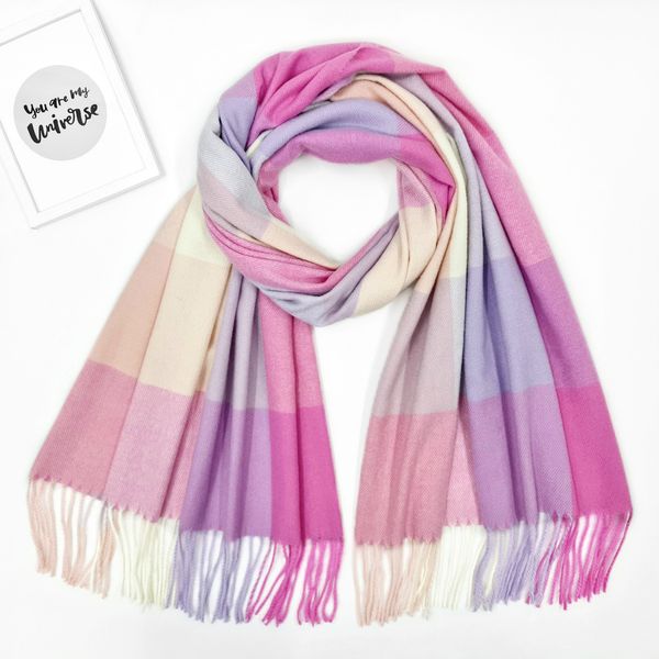 Комплект жіночий зимовий (шарф+рукавиці) M&JJ One size рожевий 1141 - 4141 1141 - 4141 фото
