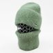 Комплект женский зимний ангоровый на флисе (шапка+бафф) ODYSSEY 57-60 см Зеленый 13815 - 13006 13815  - 13006 фото 1