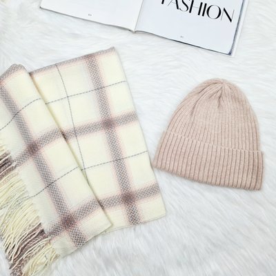 Комплект жіночий зимовий ангоровий (шапка+шарф) ODYSSEY 56-58 см різнокольоровий 12205 - 8008 бонсай фото