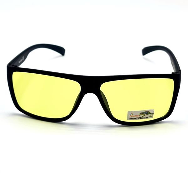 Сонцезахисні окуляри Чоловічі Поляризаційні з фотохромною лінзою Polarized жовтий (331) 331 фото