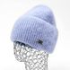 Комплект жіночий зимовий ангоровий на флісі (шапка+рукавиці) ODYSSEY 57-60 см Блакитний 13228 - 4136 13228 - 4136 фото 2