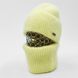 Комплект жіночий зимовий ангоровий на флісі (шапка+бафф) ODYSSEY 57-60 см Жовтий 13822 - 13080 13822 - 13080 фото 1