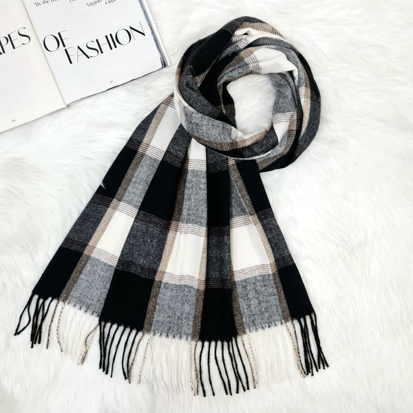 Комплект жіночий зимовий (шарф+рукавиці) M&JJ One size Сірий + чорний 8064 - 4131 8064 - 4131 фото