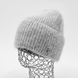 Комплект жіночий зимовий ангоровий на флісі (шапка+бафф) ODYSSEY 56-59 см СІрий 13890 - 13090 13890 - 13090 фото 3