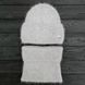 Комплект жіночий зимовий ангоровий на флісі (шапка+бафф) ODYSSEY 56-59 см СІрий 13890 - 13090 13890 - 13090 фото 1