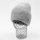 Комплект жіночий зимовий ангоровий на флісі (шапка+бафф) ODYSSEY 56-59 см СІрий 13890 - 13090 13890 - 13090 фото 4