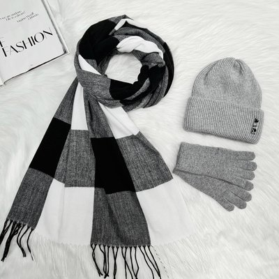 Комплект жіночий зимовий ангора з вовною (шапка+шарф+рукавички) ODYSSEY 58-60 см різнокольоровий 12275 - 1119 - 4002 фрейзер фото