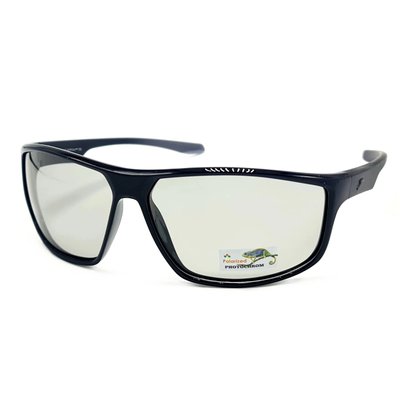Сонцезахисні окуляри Чоловічі Поляризаційні з фотохромною лінзою JAMES BROWNE сірий 3212 3212 фото