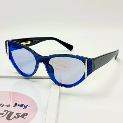 Сонцезахисні окуляри M&J Жіночі блакитне дзеркало (7875) 7875 фото