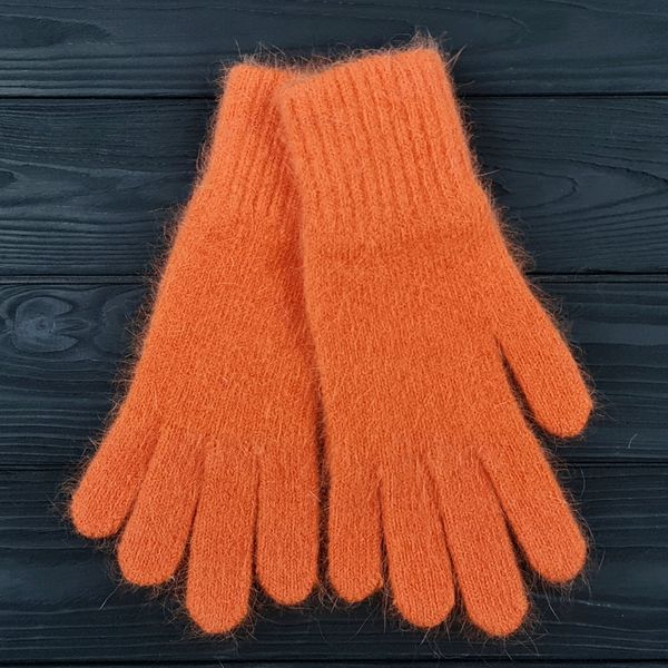 Комплект жіночий зимовий (шарф+рукавички) M&JJ One size помаранчевий 8024 - 4198 8024 - 4198 фото