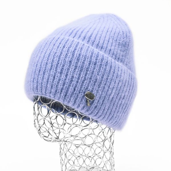 Комплект жіночий зимовий ангоровий на флісі (шапка+рукавиці) ODYSSEY 56-59 см Блакитний 13884 - 4136 13884 - 4136 фото
