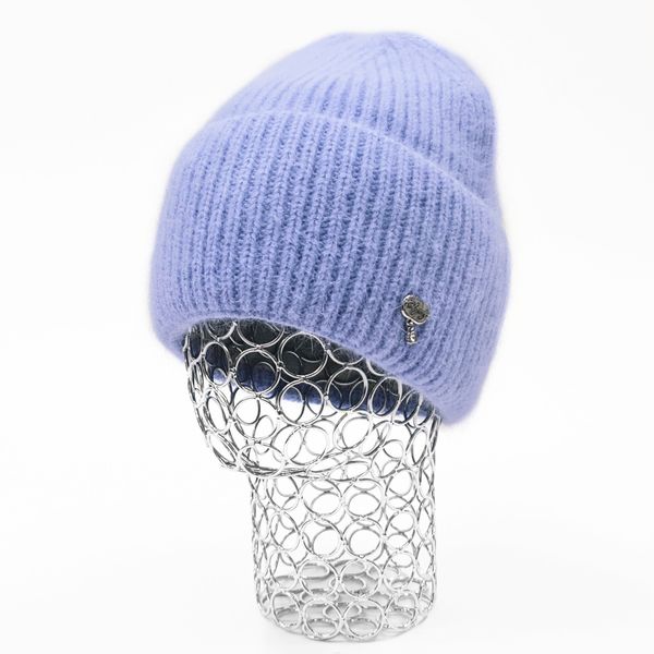 Комплект жіночий зимовий ангоровий на флісі (шапка+рукавиці) ODYSSEY 56-59 см Блакитний 13884 - 4136 13884 - 4136 фото