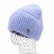 Комплект жіночий зимовий ангоровий на флісі (шапка+рукавиці) ODYSSEY 56-59 см Блакитний 13884 - 4136 13884 - 4136 фото 4