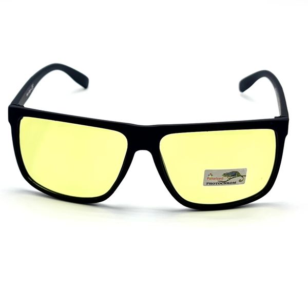 Сонцезахисні окуляри Чоловічі Поляризаційні з фотохромною лінзою Polarized жовтий (325) 325 фото