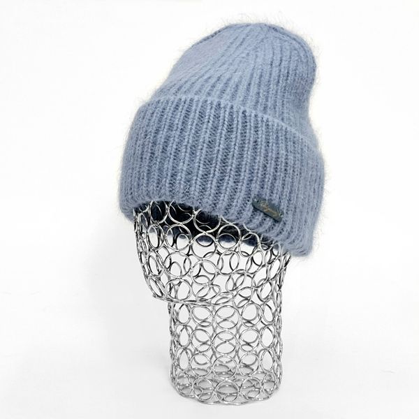 Комплект жіночий зимовий ангоровий (шапка+шарф+рукавиці) ODYSSEY 55-58 см джинс 13202 - 8061 - 4147 стоун фото