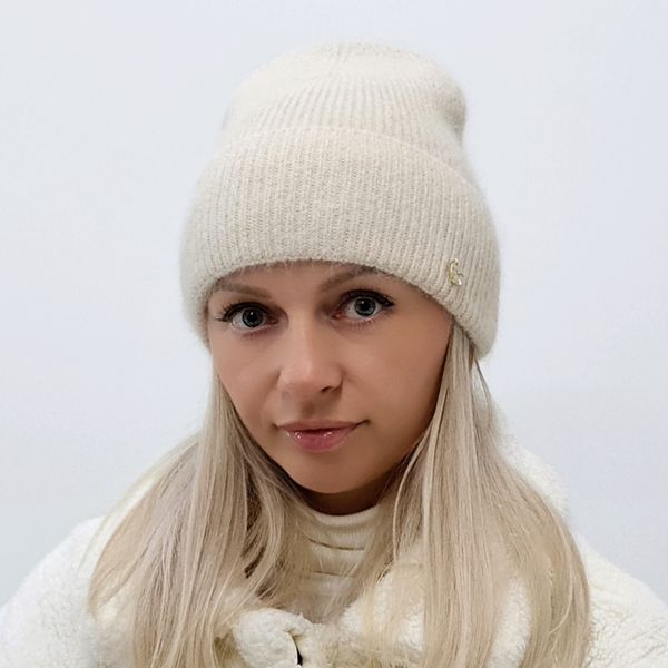 Комплект жіночий зимовий ангоровий (шапка+шарф+рукавиці) ODYSSEY 56-58 см різнокольоровий 13144 - 8008 - 4148 смузи фото