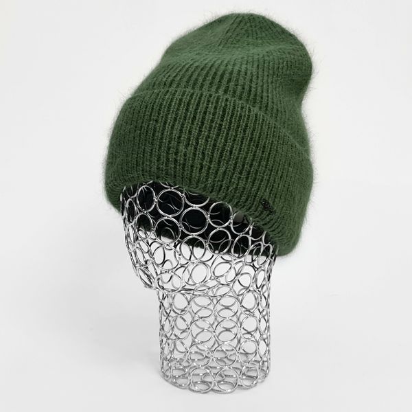 Комплект жіночий зимовий ангоровий на флісі (шапка+шарф+рукавиці) ODYSSEY 56-58 см різнокольоровий 12837 - 8047 - 4142 бристоль фото