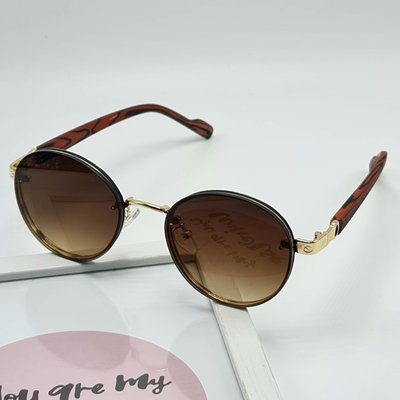 Солнцезащитные очки M&J Женские коричневый градиент (7052) 7052 фото