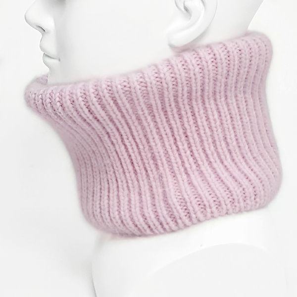 Комплект жіночий зимовий ангоровий на флісі (шапка+бафф) ODYSSEY 57-60 см Рожевий 13823 - 13097 13823 - 13097 фото