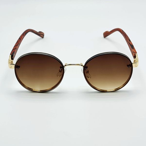 Сонцезахисні окуляри M&J Жіночі коричневий градієнт (7052) 7052 фото