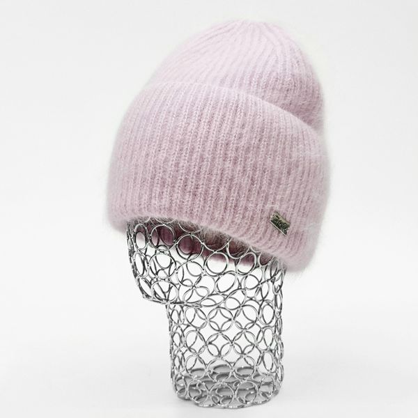 Комплект жіночий зимовий ангоровий на флісі (шапка+бафф) ODYSSEY 57-60 см Рожевий 13823 - 13097 13823 - 13097 фото