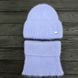 Комплект жіночий зимовий ангоровий на флісі (шапка+бафф) ODYSSEY 56-59 см Блакитний 13884 - 13048 13884 - 13048 фото 1
