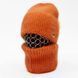 Комплект жіночий зимовий ангоровий на флісі (шапка+бафф) ODYSSEY 57-60 см Морквяний 13821 - 13046 13821 - 13046 фото 1