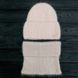 Комплект жіночий зимовий ангоровий (шапка+бафф) ODYSSEY 56-58 см Бежевий 13916 - 13020 13916 - 13020 фото 1