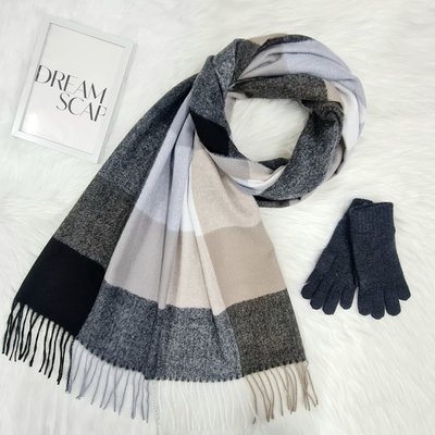 Комплект жіночий зимовий (шарф+рукавички) M&JJ One size маренго 1080 - 4082 1080 - 4082 фото