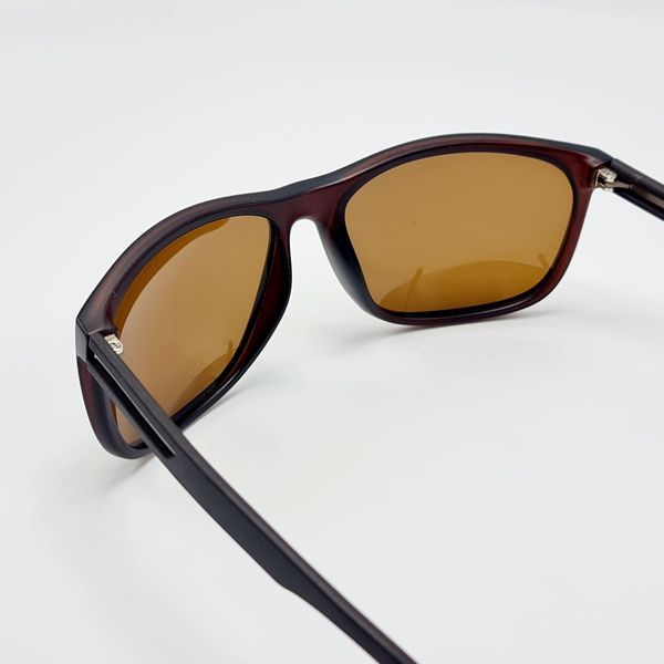 Сонцезахисні окуляри M&J Чоловічі Поляризаційні коричневий (886) 886 фото