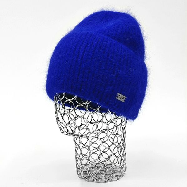 Комплект жіночий зимовий ангоровий на флісі (шапка+бафф) ODYSSEY 57-60 см Синій 13820 - 13042 13820 - 13042 фото