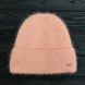 Комплект жіночий зимовий ангоровий на флісі (шапка+бафф) ODYSSEY 55-58 см Пудровий 12751 - 13055 12751 - 13055 фото 2