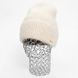 Комплект жіночий зимовий ангоровий на флісі (шапка+шарф+рукавички) ODYSSEY 56-58 см різнокольоровий 12844 - 8008 - 4074 бристоль фото 7