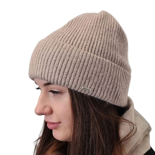 Комплект жіночий зимовий ангора з вовною на флісі (шапка+шарф) ODYSSEY 56-58 см різнокольоровий 12719 - 8008 джейд фото