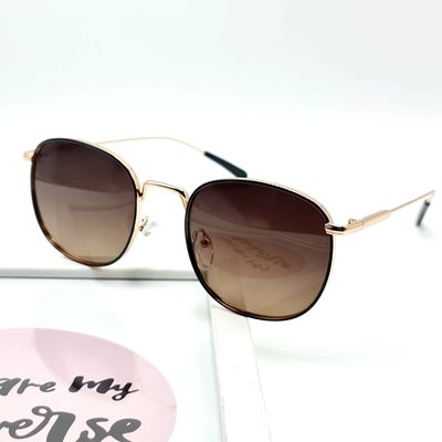 Сонцезахисні окуляри M&J Жіночі Пояризаційні коричневий градієнт (203) 203-1 фото