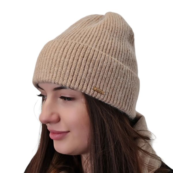 Комплект жіночий зимовий ангора з вовною на флісі (шапка+шарф) ODYSSEY 56-58 см різнокольоровий 12706 - 8131 джейд фото