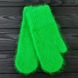Комплект жіночий зимовий ангоровий на флісі (шапка+рукавиці) ODYSSEY 56-59 см Зелений 13885 - 4227 13885 - 4227 фото 5
