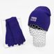 Комплект жіночий зимовий ангора з вовною (шапка+рукавички) ODYSSEY 55-58 см Фіолетовий 13375 - 4093 13375 - 4093 фото 1