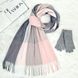 Комплект жіночий зимовий (шарф+рукавички) M&JJ One size Рожевий - сірий 1122 - 4002 1122 - 4002 фото 1