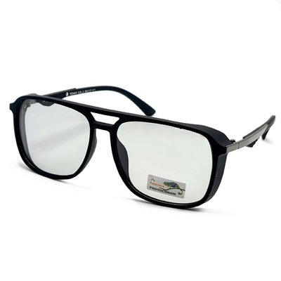 Солнцезащитные очки мужские поляризационные с фотохромной линзой Polarized серый (311) 311 фото