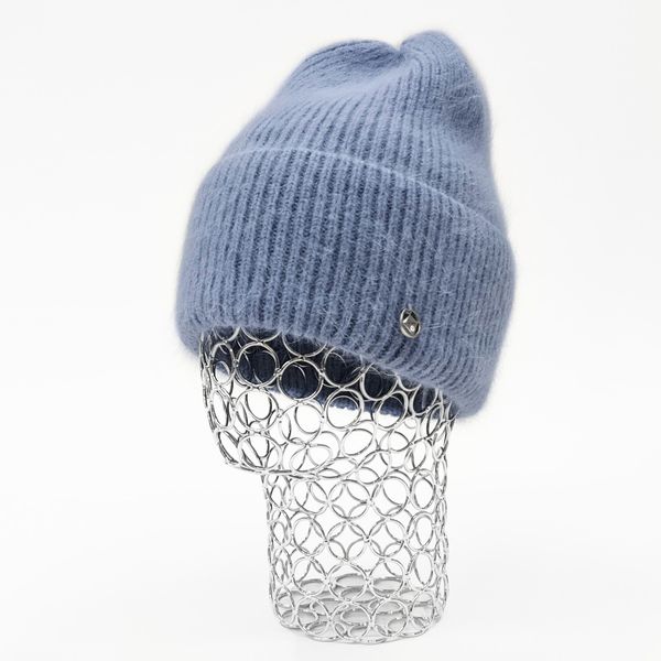 Комплект жіночий зимовий ангоровий (шапка+бафф) ODYSSEY 56-58 см Джинс 13811 - 13126 13811 - 13126 фото