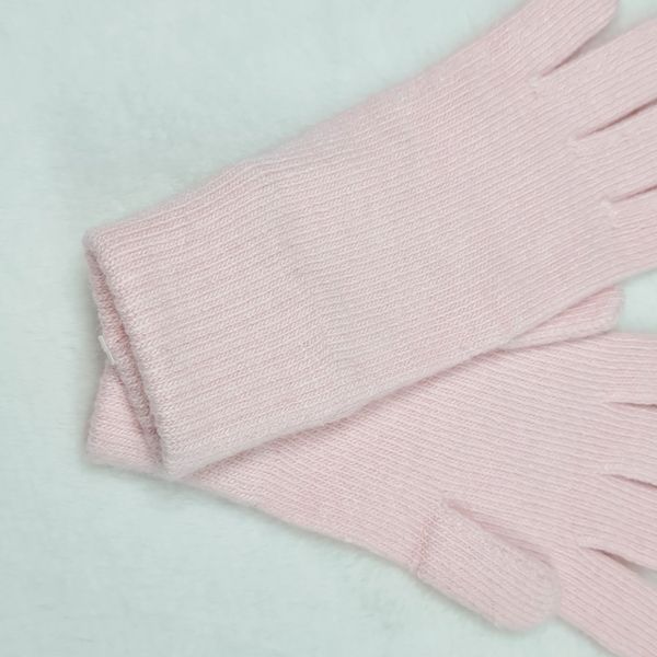 Комплект жіночий зимовий (шарф+рукавички) M&JJ One size Рожевий - сірий 1122 - 4071 1122 - 4071 фото