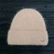 Комплект жіночий зимовий ангоровий на флісі (шапка+бафф) ODYSSEY 55-58 см Бежевий 13936 - 13023 13936 - 13023 фото 2