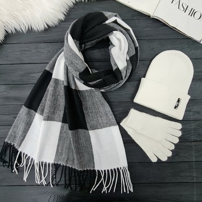 Комплект жіночий зимовий (шапка+шарф+рукавички) ODYSSEY 55-58 см різнокольоровий 12288 - 1119 - 4000 дублин фото