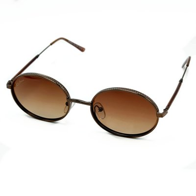 Сонцезахисні окуляри Чоловічі Поляризаційні Ray-Flector коричневий (3301) 3301 фото