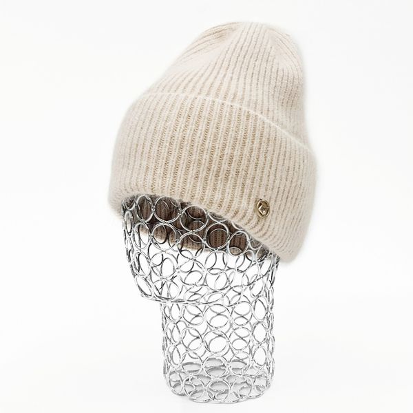 Комплект жіночий зимовий ангоровий (шапка+бафф) ODYSSEY 56-58 см Бежевий 13813 - 13129 13813 - 13129 фото