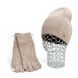 Комплект жіночий зимовий ангора з вовною (шапка+шарф+рукавички) ODYSSEY 56-58 см різнокольоровий 12242 - 8008 - 4072 каприз фото 7