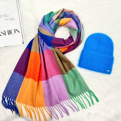 Комплект жіночий зимовий (шапка + шорф) ODYSSEY 55-58 см різнобарвний 12643 — 1293 нильс фото